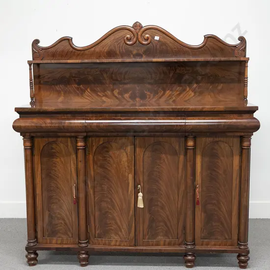 Wm IV Mahogany 4 Door Sideboard
