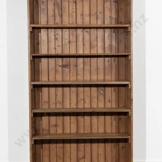 Large Pine Open Bookcase