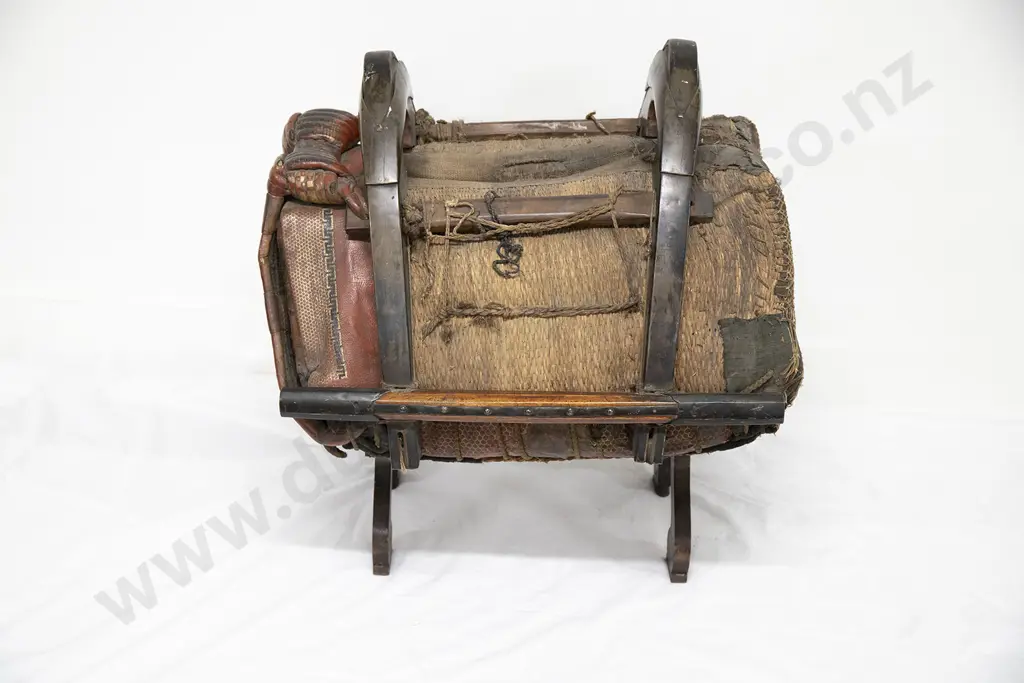 Japanese Meiji Period Samurai Saddle Image 1++