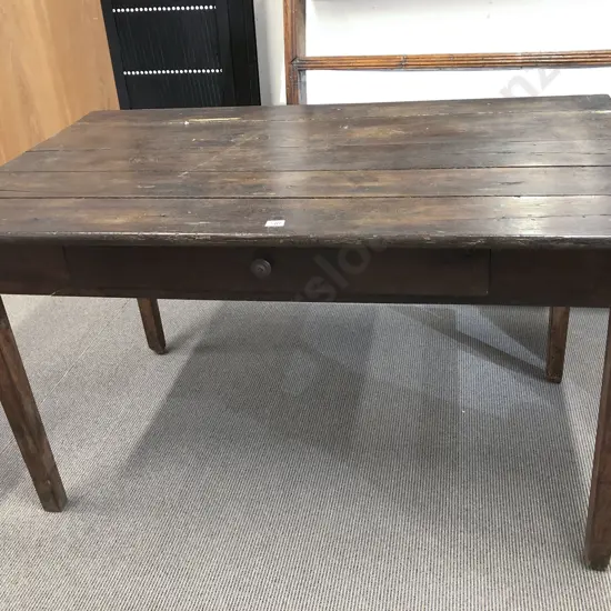 C19th French Oak Farmhouse Kitchen Table