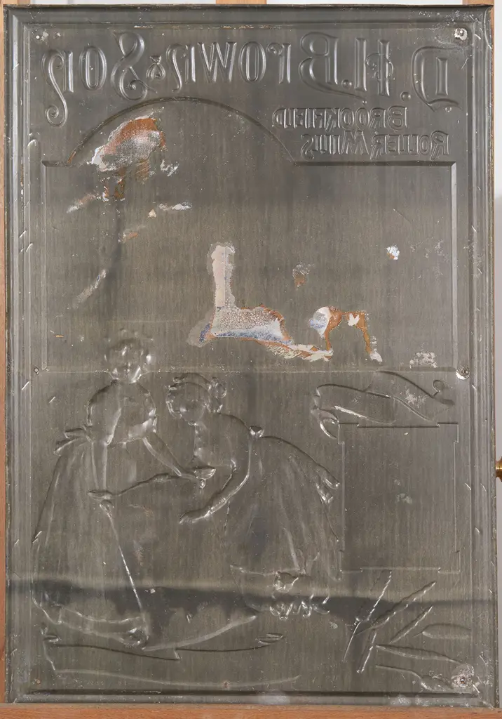 Late C19th D. H. Brown & Son 'Peerless' Christchurch N.Z. Enamel Sign Image 1++