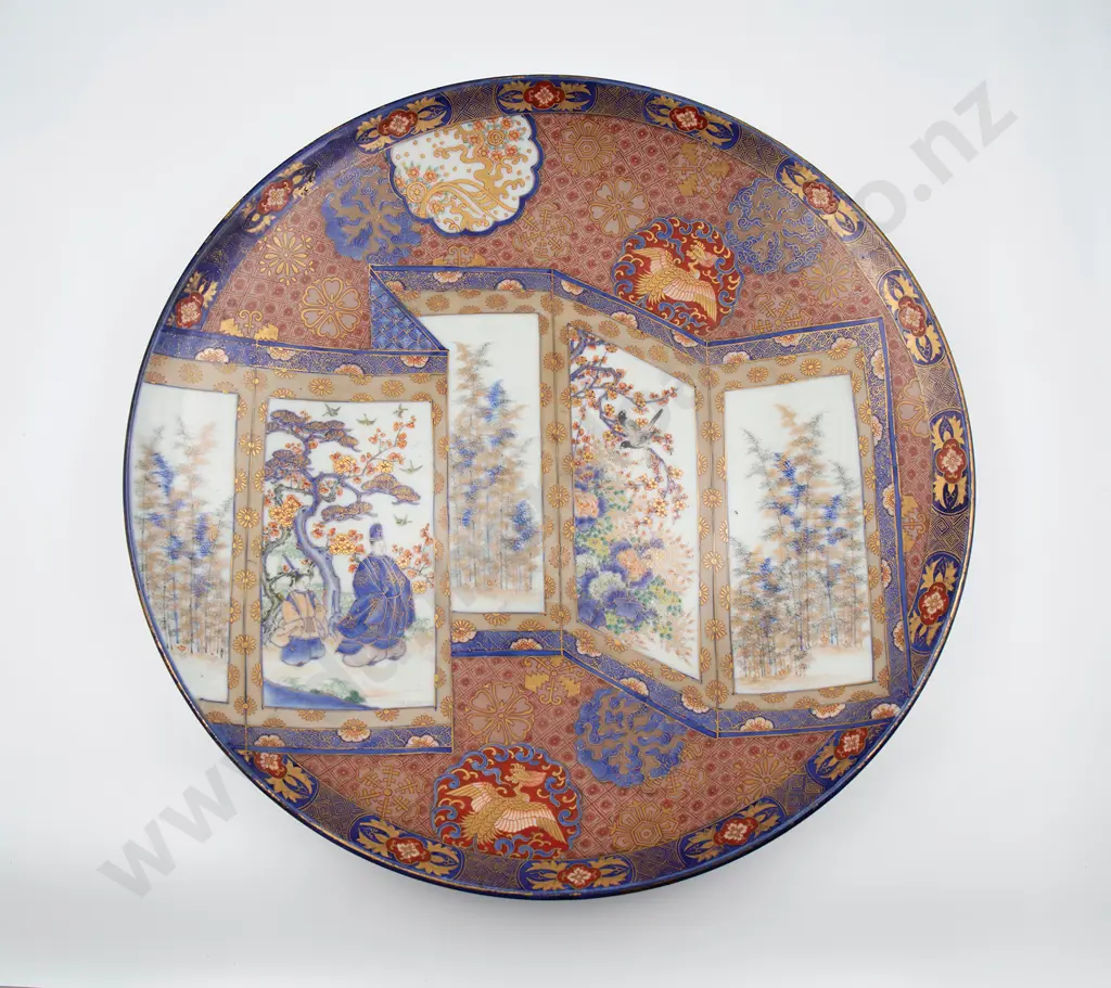 Superb Japanese Meiji Period Imari Charger Image 1++