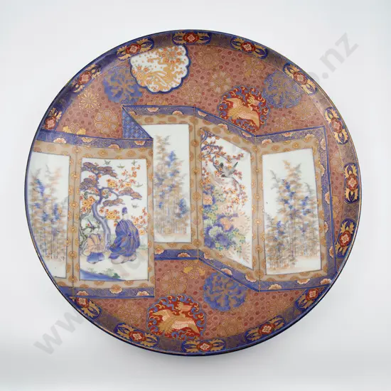 Superb Japanese Meiji Period Imari Charger
