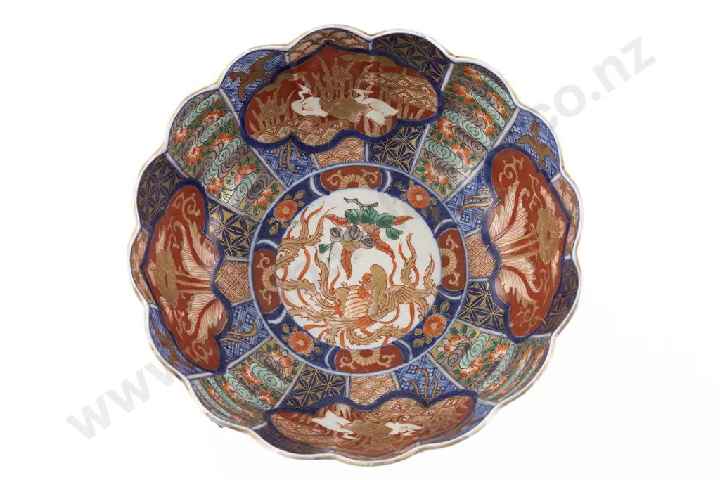 Japanese Meiji Period Imari Bowl Image 1++