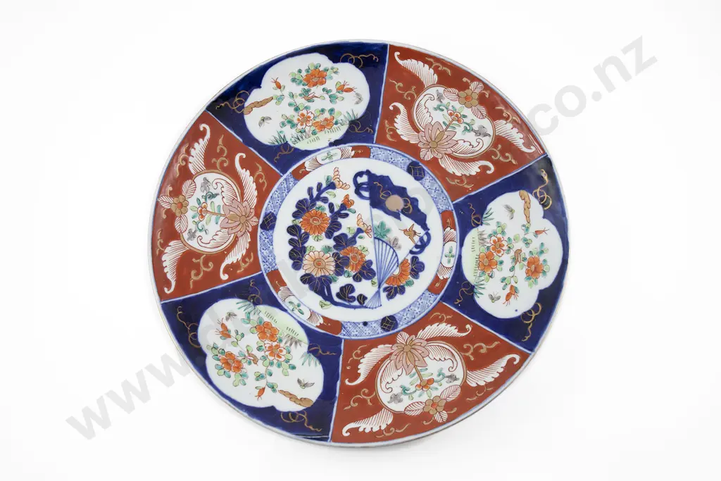 Japanese Meiji Period Imari Charger Image 1++