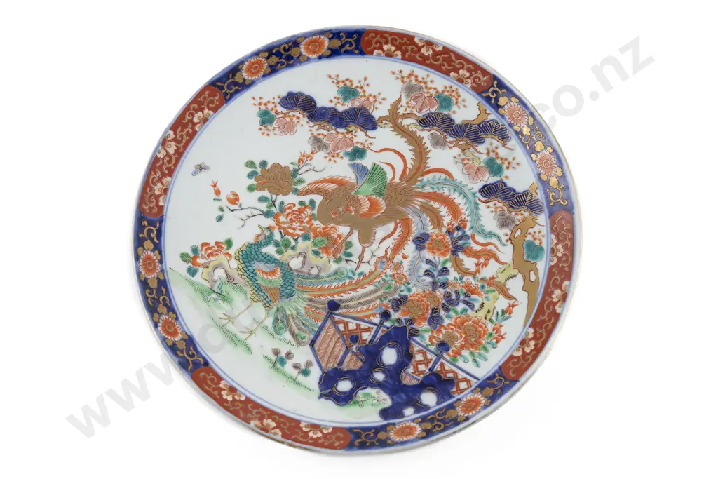 A Japanese Meiji Period Imari Plate Image 1++