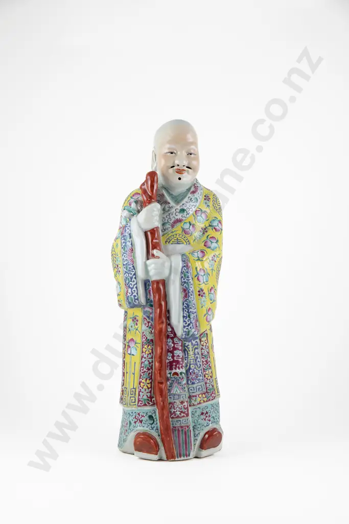 Chinese Porcelain Figure of an Immortal Image 1++