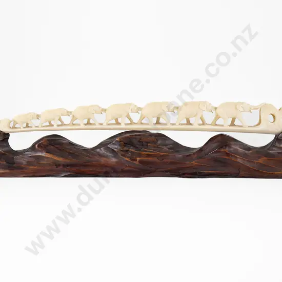 An Ivory Elephant Bridge