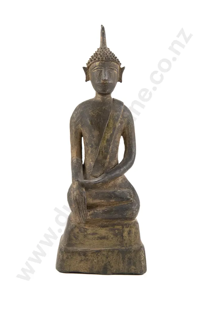 19th Century Bronze Laotian Buddha Image 1++