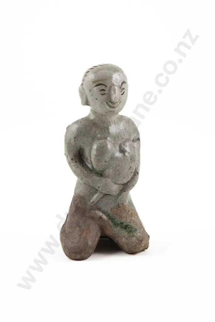 Thai Sukhothai Kingdom (1238 - 1438) Khmer Pottery Figure Image 1++