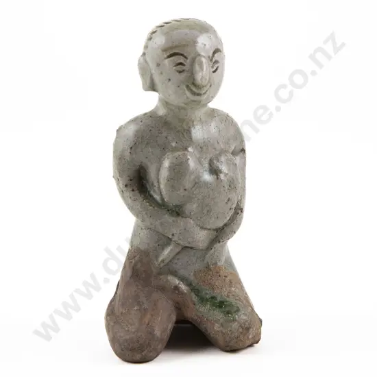 Thai Sukhothai Kingdom (1238 - 1438) Khmer Pottery Figure