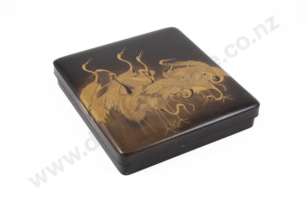 Fine Japanese Edo Period Suzuribako (Writing Box) by Shaomoi Masanari Image 1++