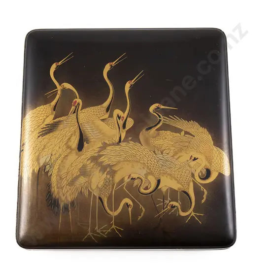 Fine Japanese Edo Period Suzuribako (Writing Box) by Shaomoi Masanari
