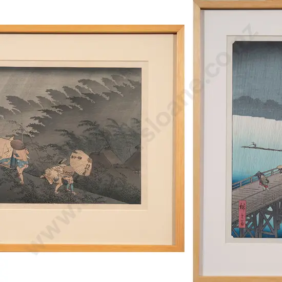 Utagawa Hiroshige Two Works
