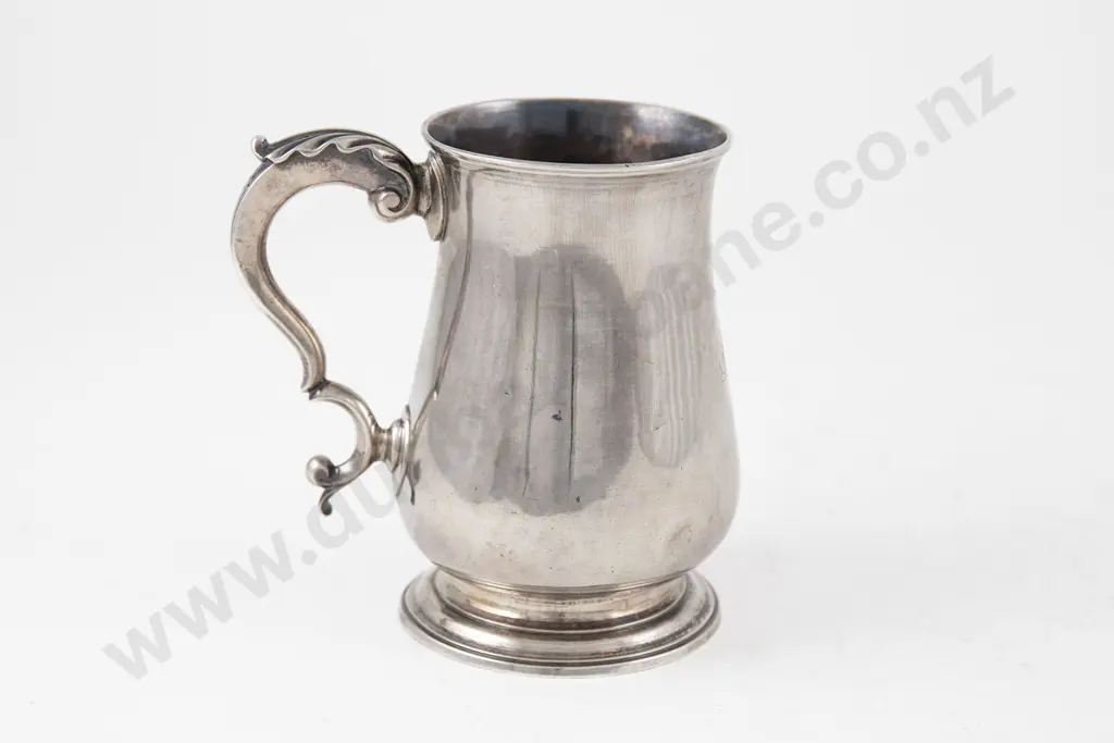 Geo III S/S Tankard Image 1++