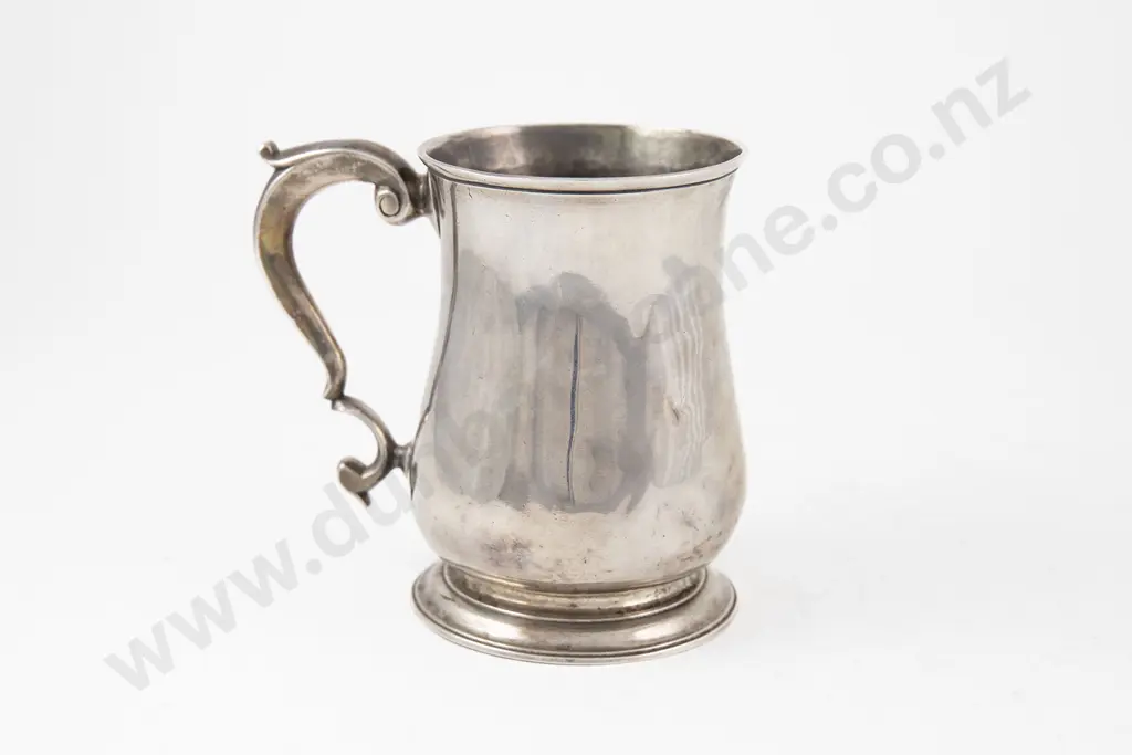 Geo III S/S Tankard Image 1++