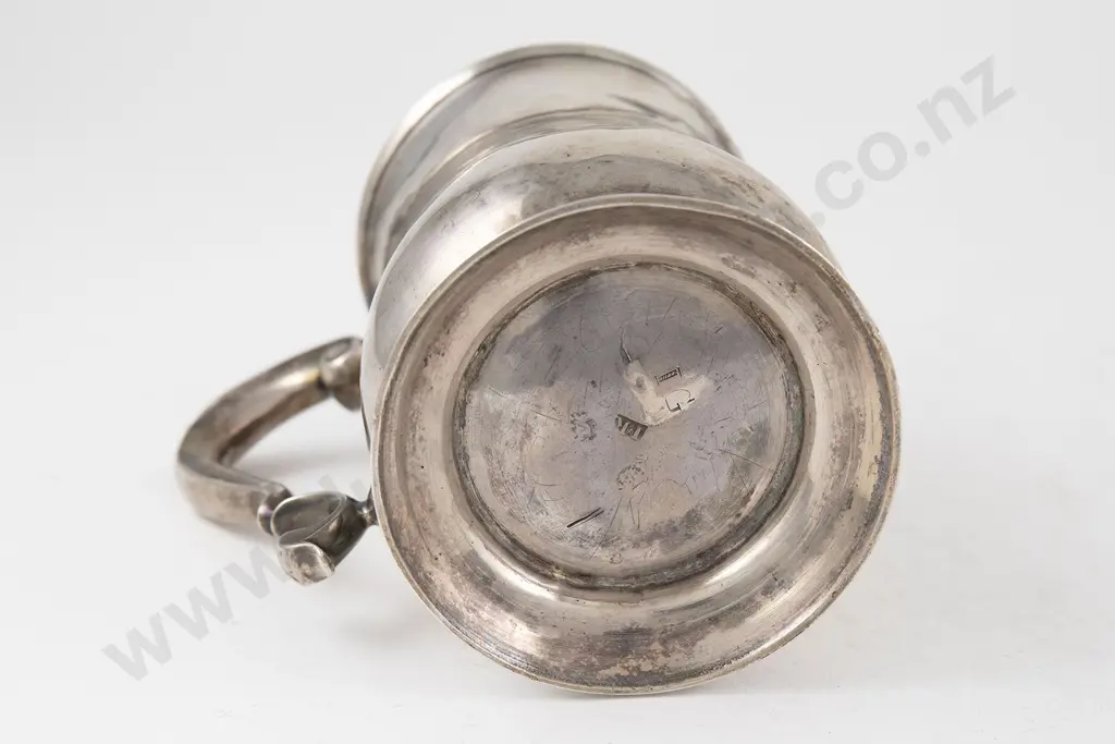 Geo III S/S Tankard Image 1++