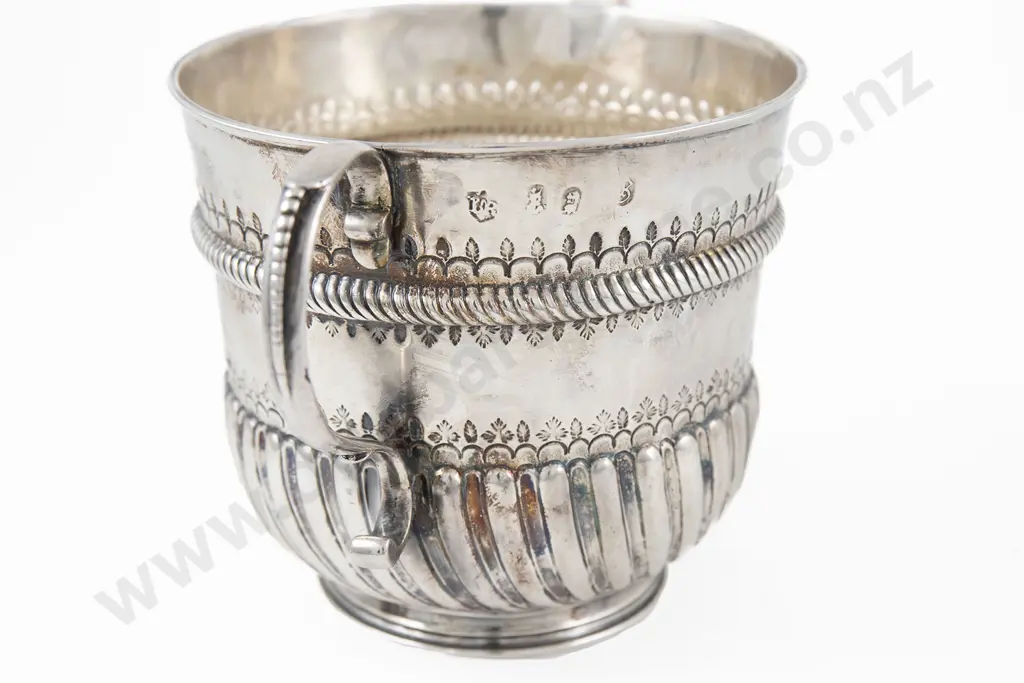 Rare Queen Anne S/S Caudle Cup Image 1++