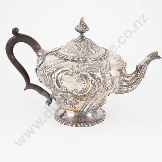 Late Vict S/S Teapot
