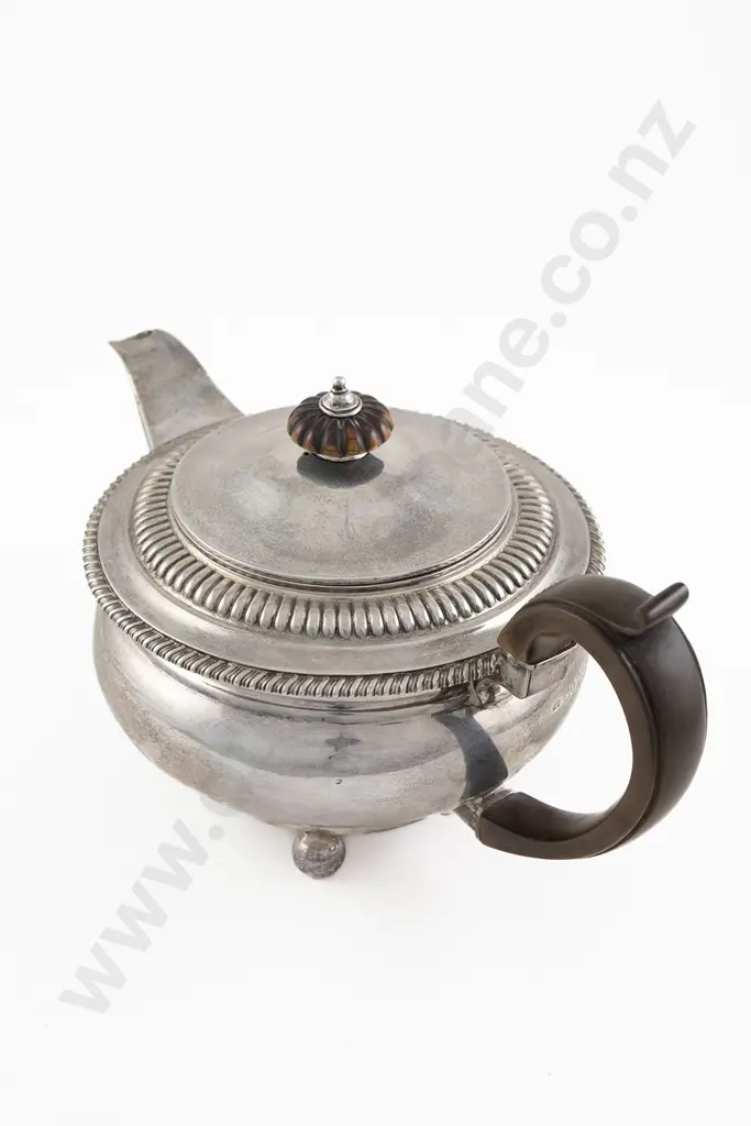 Geo III S/S Squat Circular Teapot Image 1++