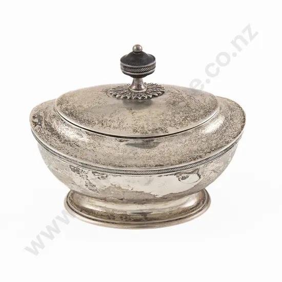 Dutch Silver Tea Caddy
