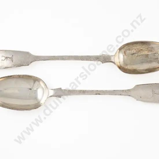 Pair Vict S/S Basting Spoons