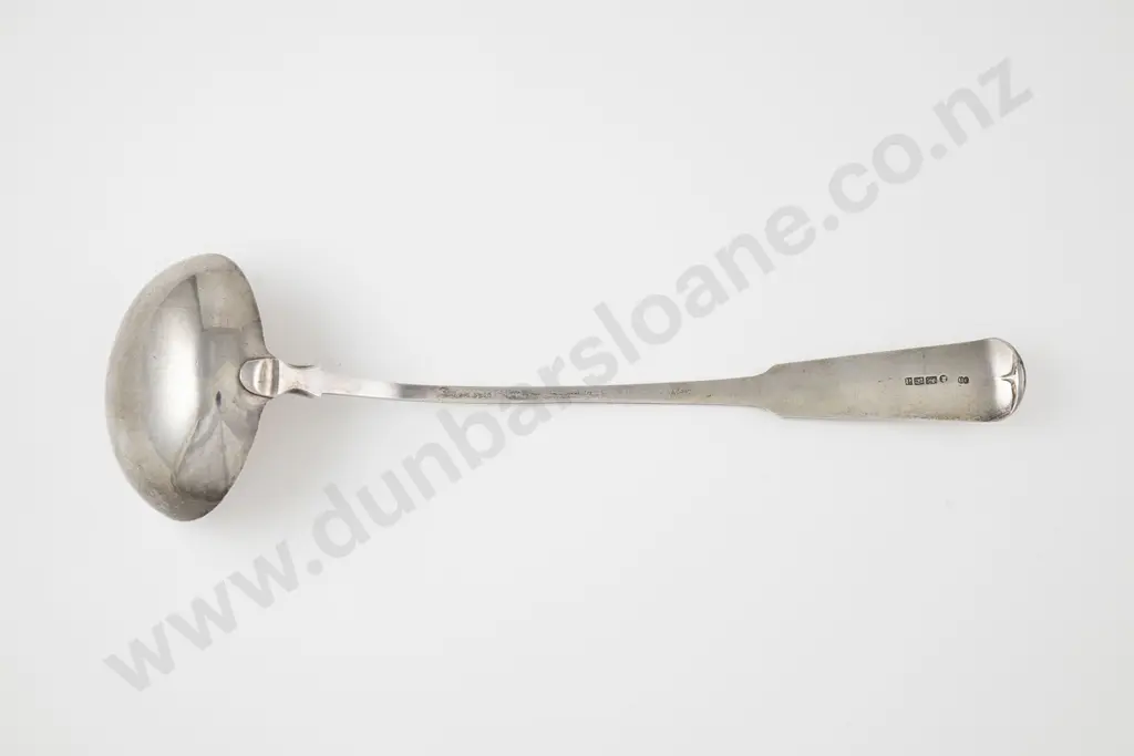Geo III S/S Soup Ladle Image 1++