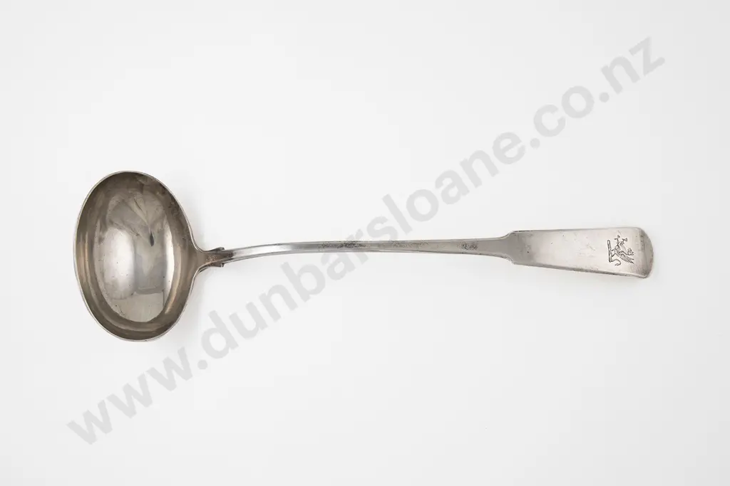 Geo III S/S Soup Ladle Image 1++