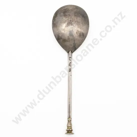 Rare Elizabethan S/S Seal Top Spoon