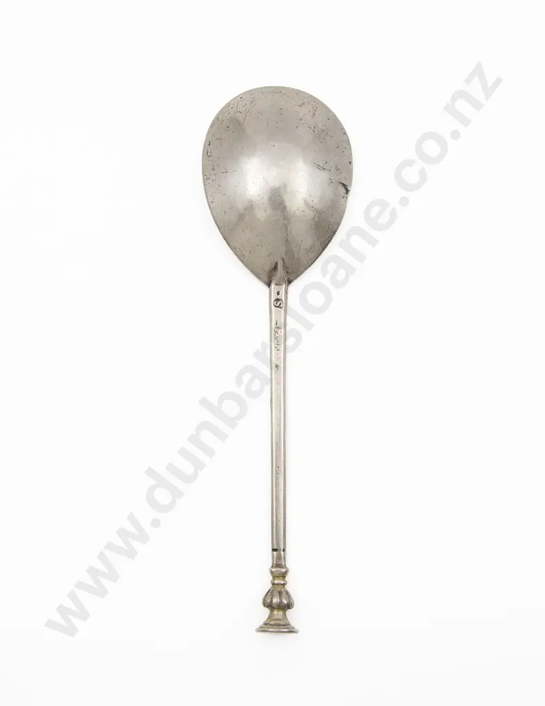 Rare Chas II S/S Seal Top Spoon Image 1++