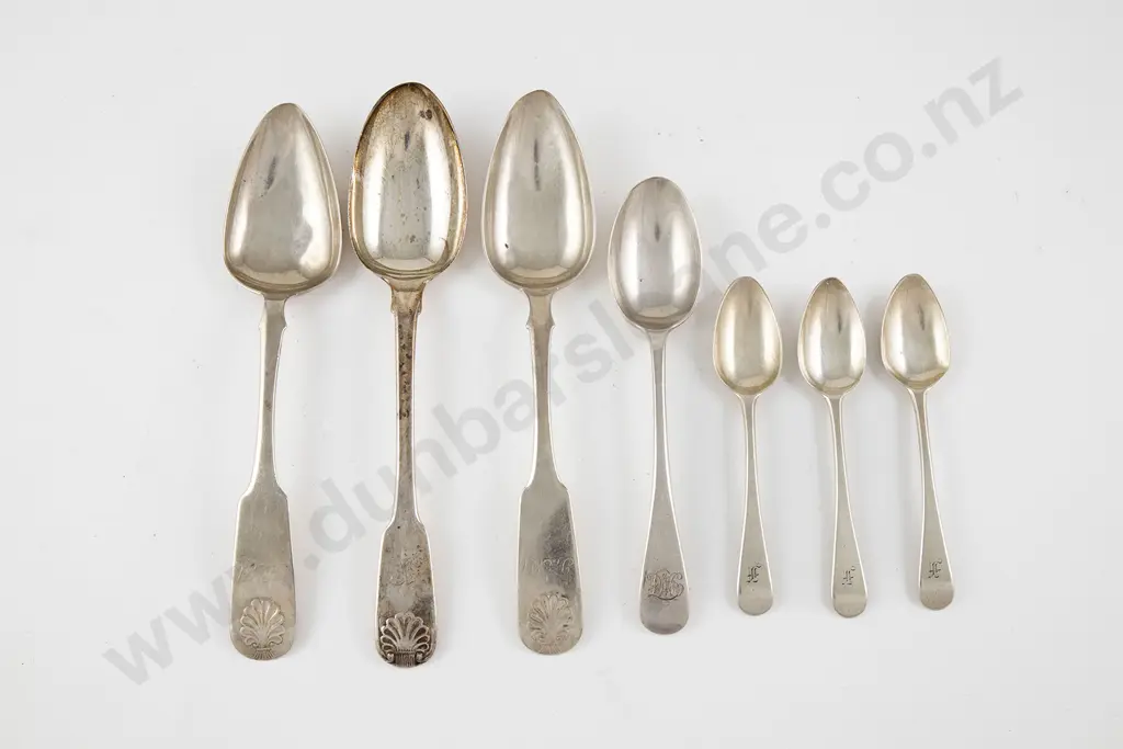 6 Various S/S Spoons Image 1++