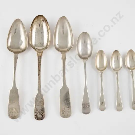 6 Various S/S Spoons