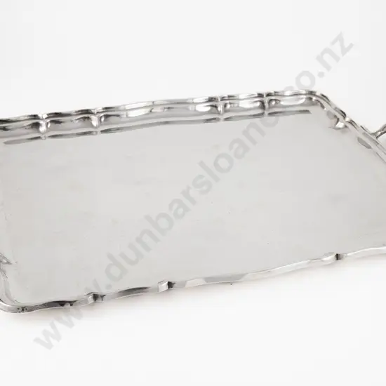 Modern S/S Two Handled Banquet Tray