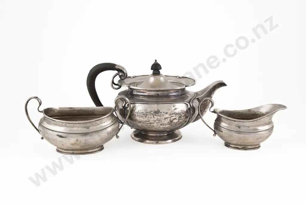 Composed S/S 3 Piece Teaset Image 1++