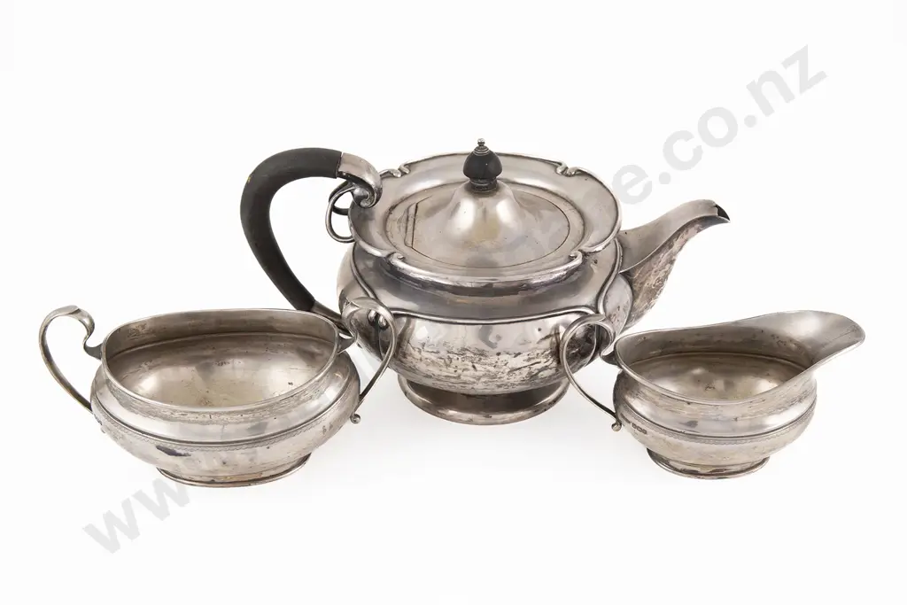 Composed S/S 3 Piece Teaset Image 1++