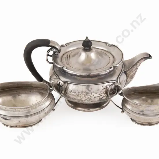 Composed S/S 3 Piece Teaset