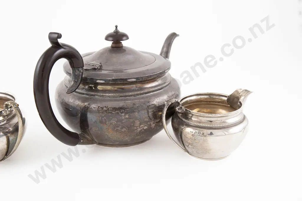 Geo V S/S 3 Piece Teaset Image 1++