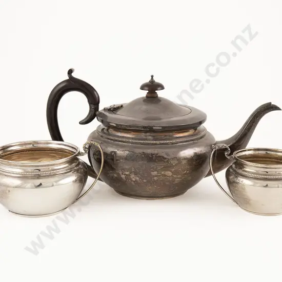 Geo V S/S 3 Piece Teaset