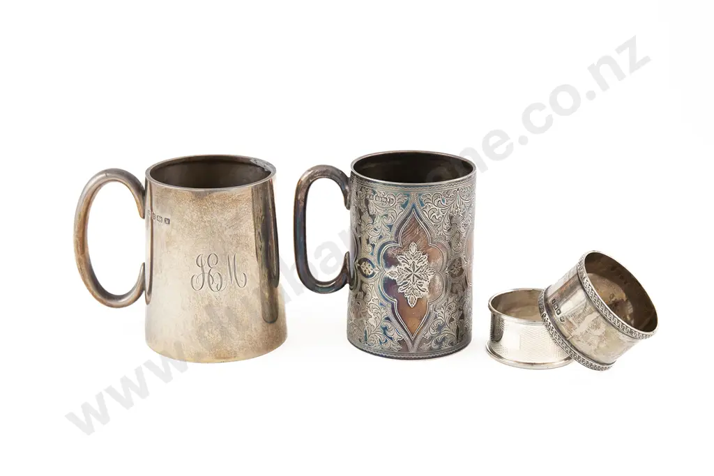 Vict S/S Christening Mug Image 1++