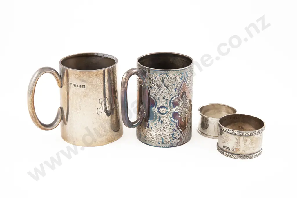 Vict S/S Christening Mug Image 1++
