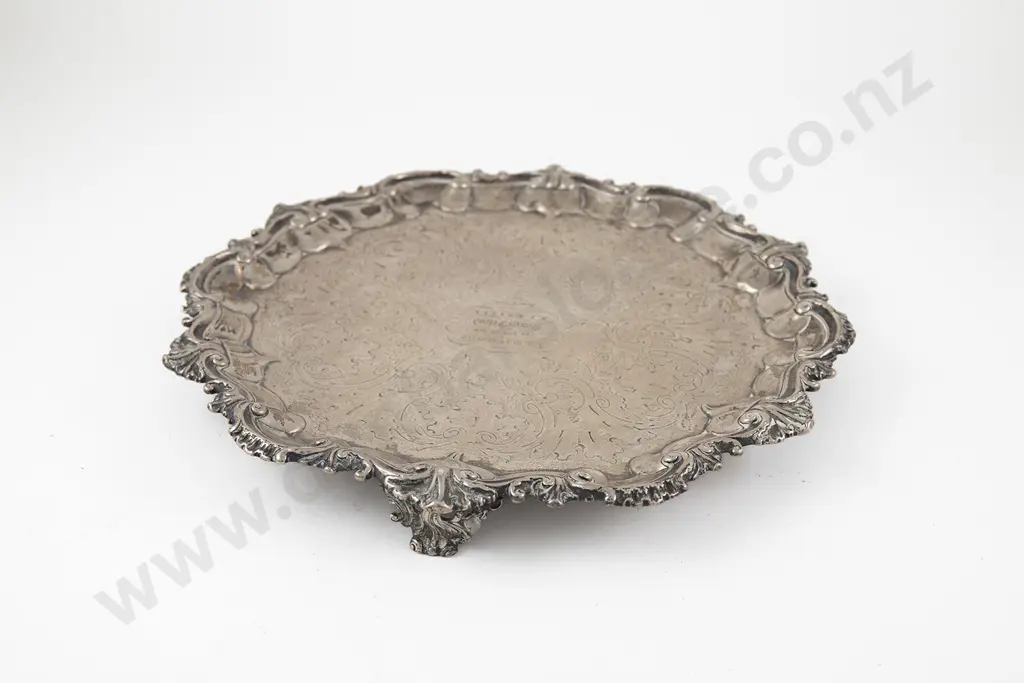 Vict S/S Salver Image 1++