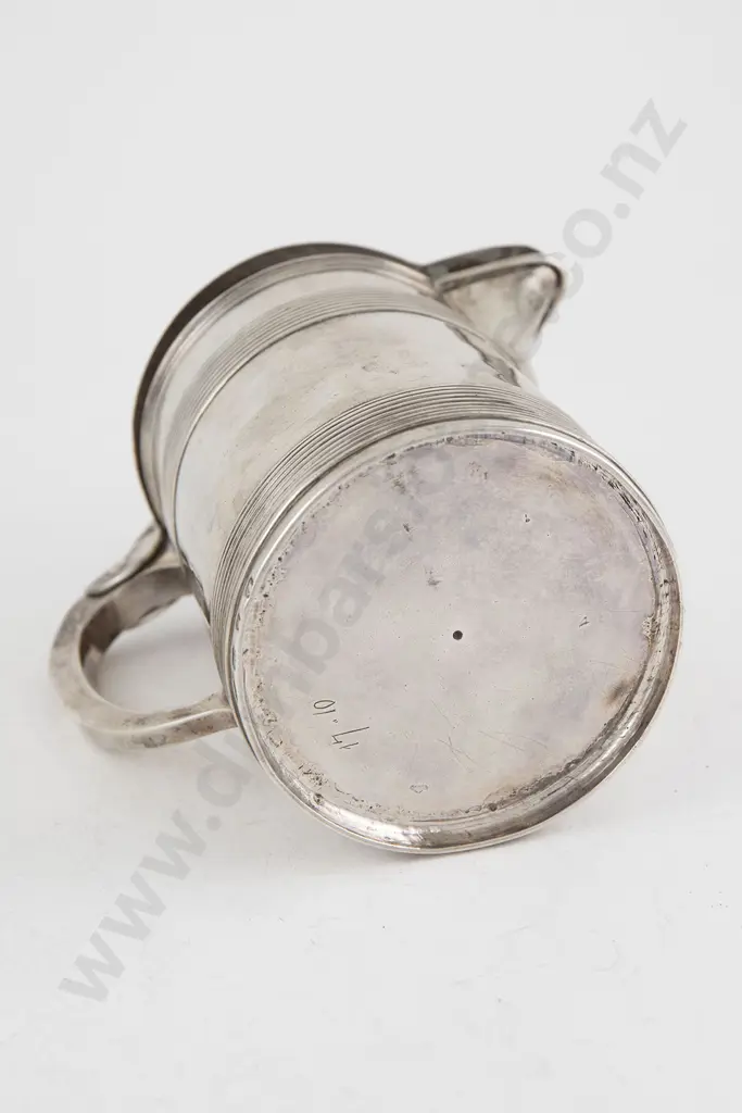 Geo II S/S Lidded Tankard Image 1++