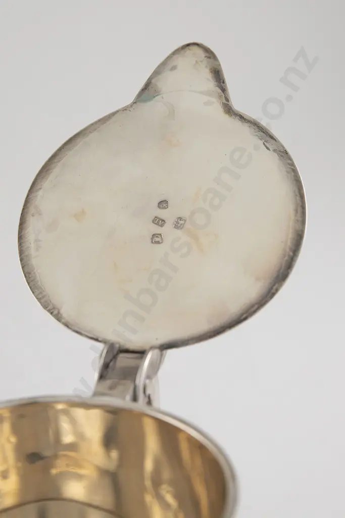 Geo II S/S Lidded Tankard Image 1++