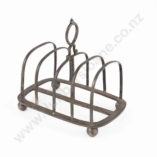 Geo V S/S Toast Rack By Walker & Hall