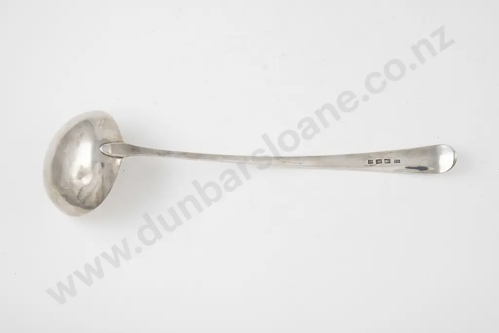 Geo III Irish S/S Soup Ladle Image 1++