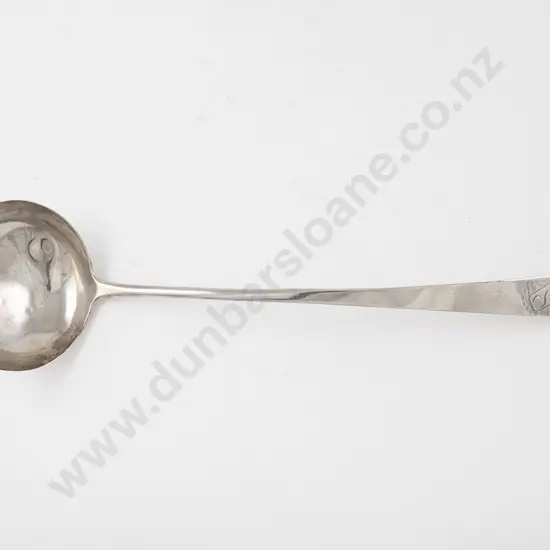 Geo III Irish S/S Soup Ladle