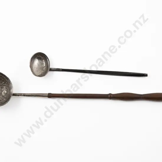 Two Georgian S/S Punch/Toddy Ladles