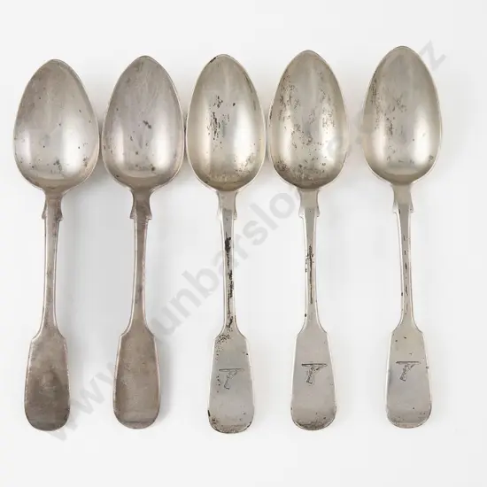 5 Vict S/S Dessert Spoons