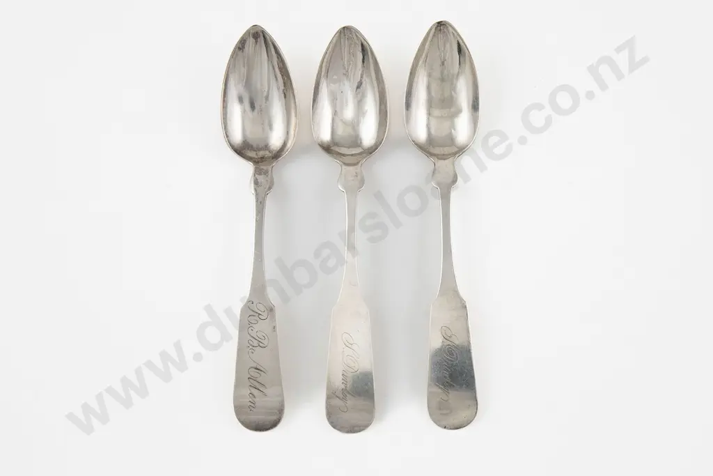 3 American S/S Teaspoons By J Gorham Image 1++