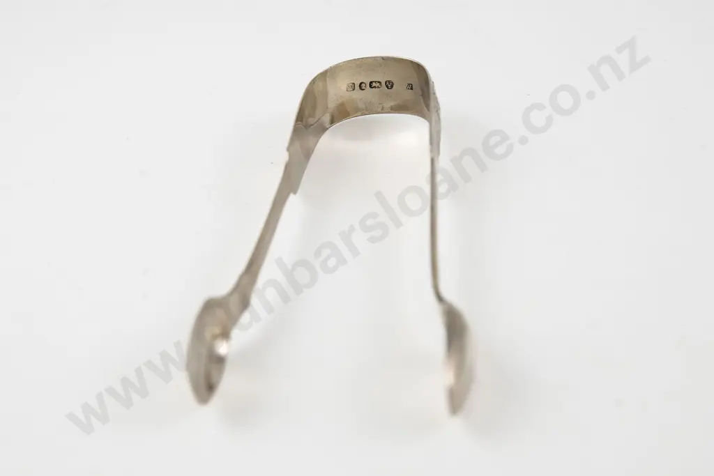 Geo III S/S Sugar Tongs Image 1++